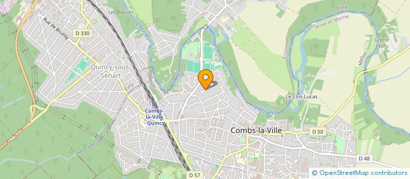 localisation de l'entreprise VD INVEST  COMBS-LA-VILLE