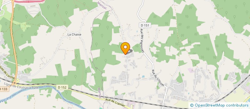 localisation de l'entreprise VD INVEST  SAINT-PANTALEON-DE-LARCHE