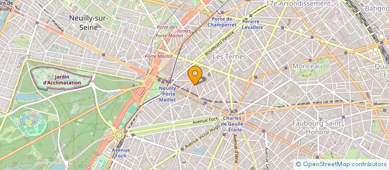 localisation de l'entreprise VD INVEST  PARIS