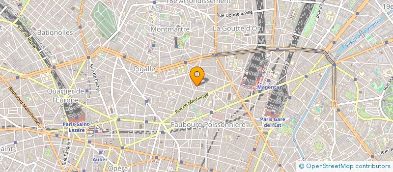 localisation de l'entreprise VD LIFT à PARIS