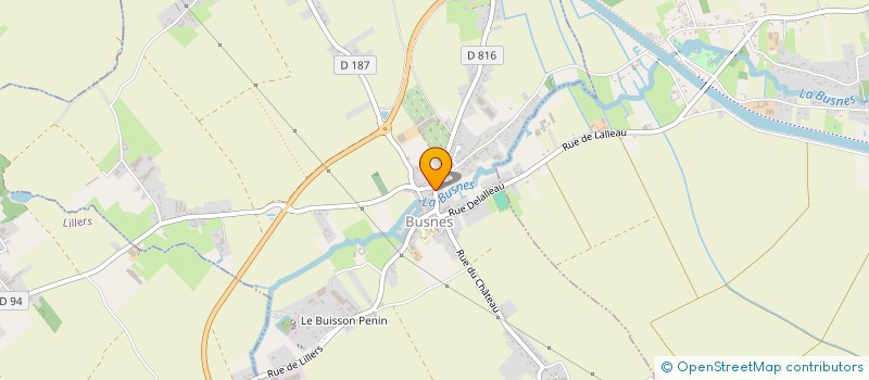 localisation de l'entreprise VD LOGISTICS à ROBECQ