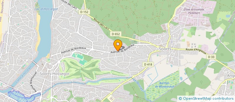 localisation de l'entreprise VD PARTNERS SAS  SOORTS-HOSSEGOR