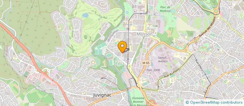 localisation de l'entreprise VD RECOUVREMENT à MONTPELLIER