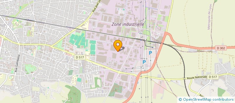 localisation de l'entreprise VD SERVICES GESTION  MEYZIEU