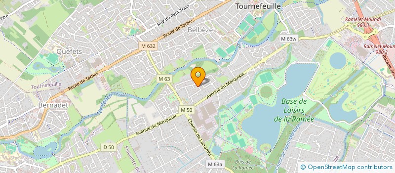 localisation de l'entreprise VD SOPHRO à TOURNEFEUILLE