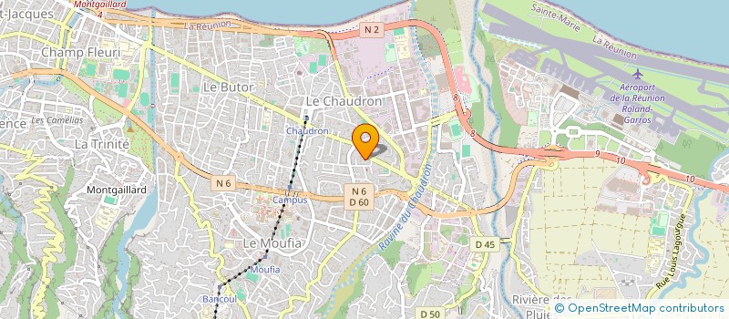 localisation de l'entreprise VD SYSTEMES SARL à SAINT-DENIS