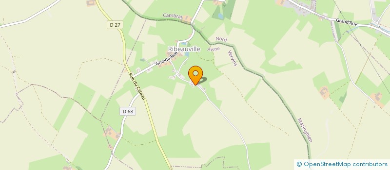 localisation de l'entreprise VD TRANS  MONTBREHAIN