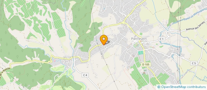 localisation de l'entreprise VD2L à PIERREVERT