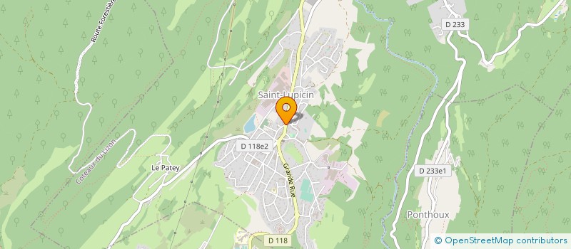 localisation de l'entreprise VD3D  LAVANS-LES-SAINT-CLAUDE