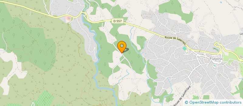 localisation de l'entreprise VDA ANTIQUITES  FLAYOSC