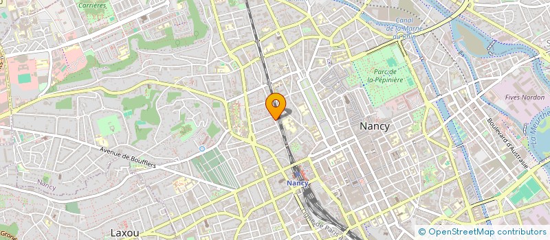 localisation de l'entreprise VDARA PATRIMOINE  NANCY