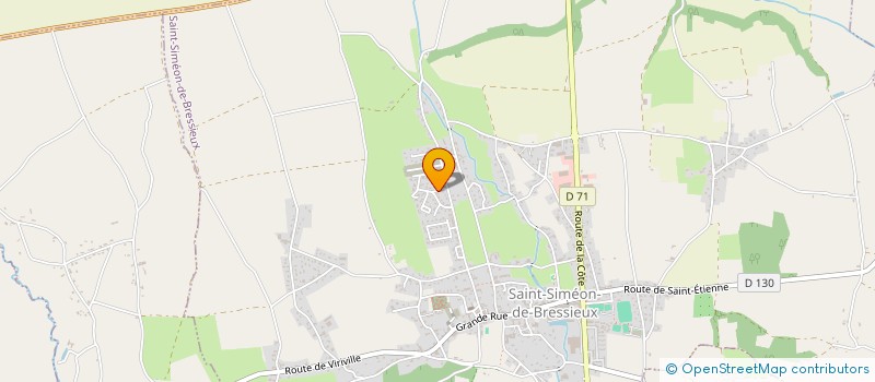 localisation de l'entreprise VDB  SAINT-SIMEON-DE-BRESSIEUX