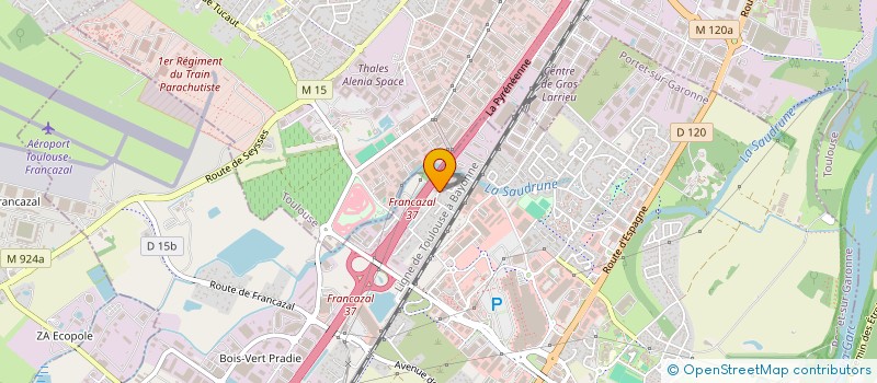 localisation de l'entreprise VDB CONCEPT à PORTET-SUR-GARONNE