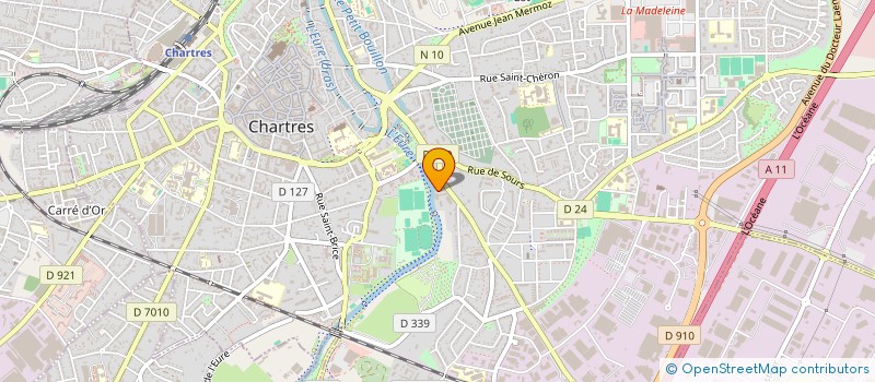 localisation de l'entreprise VDB & DDB à CHARTRES