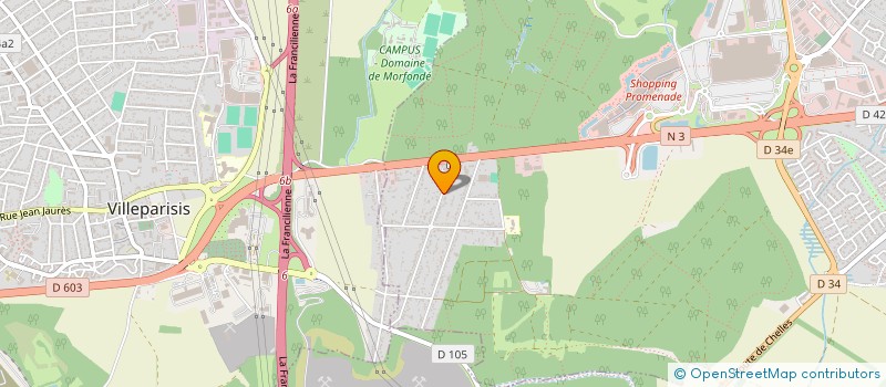 localisation de l'entreprise VDB GESTION  CLAYE-SOUILLY