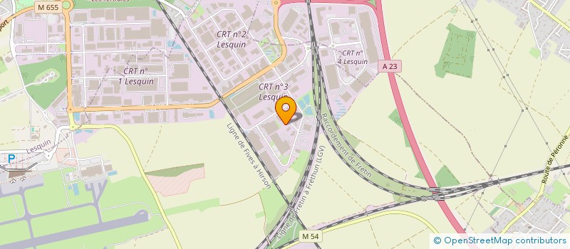 localisation de l'entreprise VDB INVEST à FRETIN