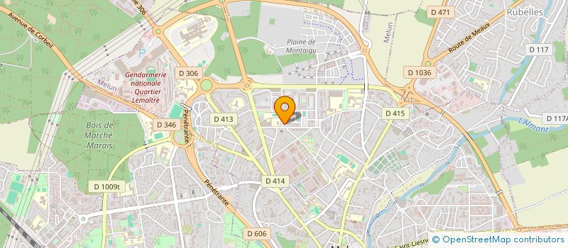 localisation de l'entreprise VDB MARKET à MELUN