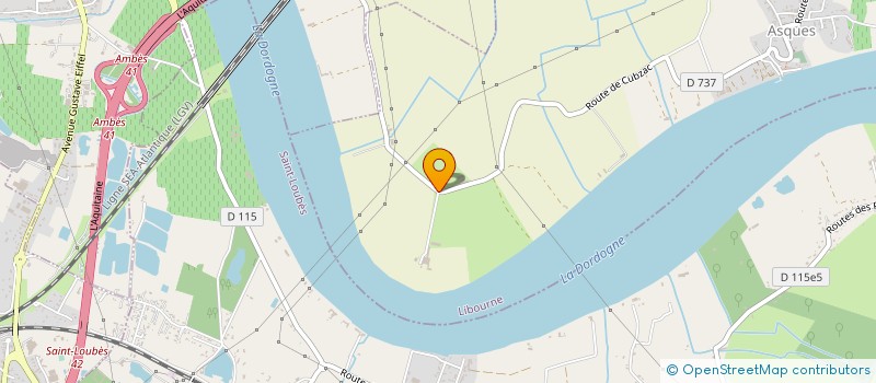 localisation de l'entreprise VDB SUN  ASQUES