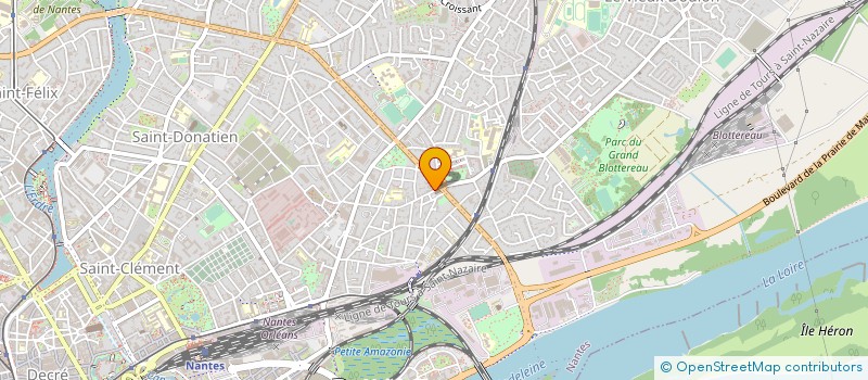localisation de l'entreprise VDBGR à NANTES