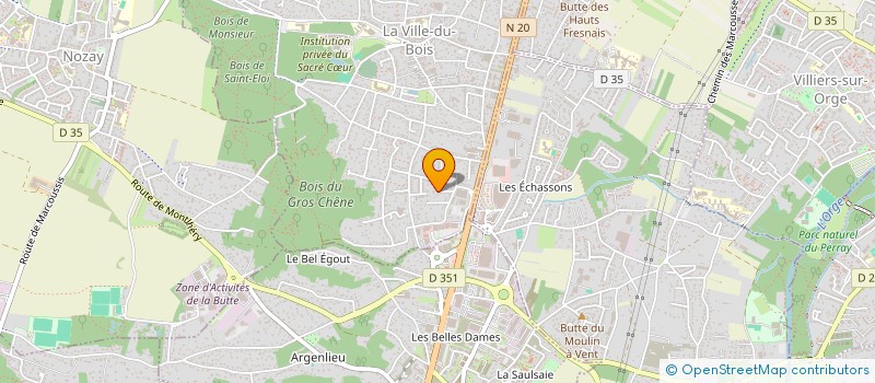 localisation de l'entreprise VDBI à LA VILLE-DU-BOIS