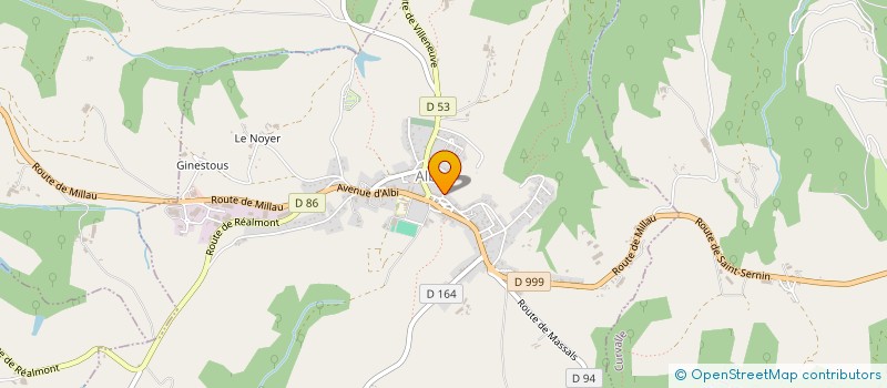 localisation de l'entreprise VDBS AVENIR  ALBAN