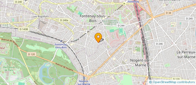 localisation de l'entreprise VDC CONSEIL à FONTENAY-SOUS-BOIS