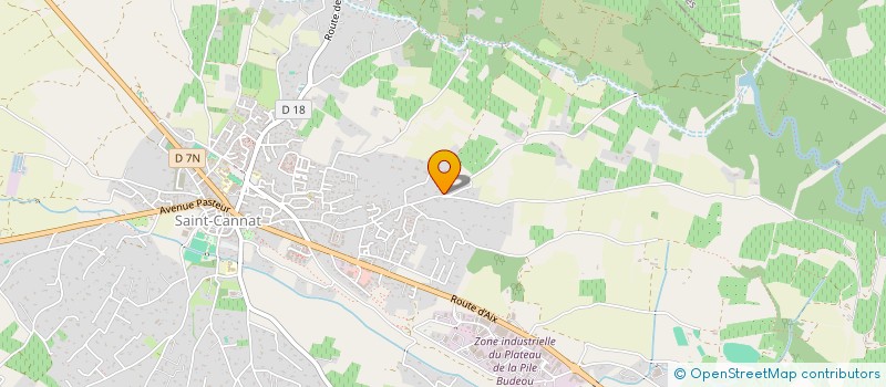 localisation de l'entreprise VDC EVENT  SAINT-CANNAT