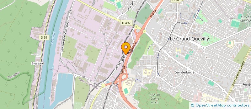 localisation de l'entreprise VDC HOLDING  OISSEL