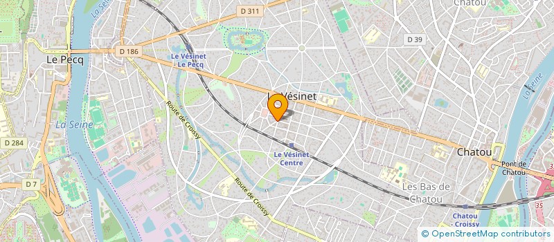 localisation de l'entreprise VDD à LE VESINET