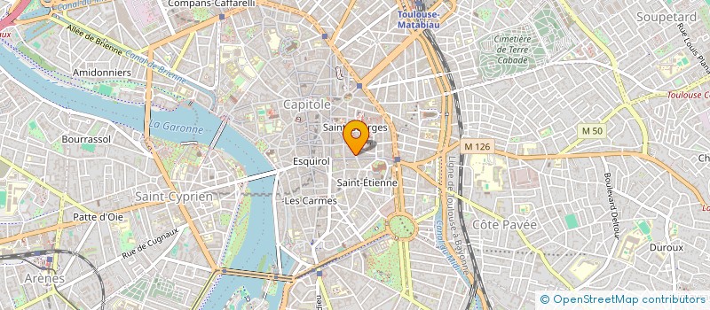 localisation de l'entreprise VDD à TOULOUSE