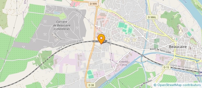 localisation de l'entreprise VDD GROUP  BEAUCAIRE