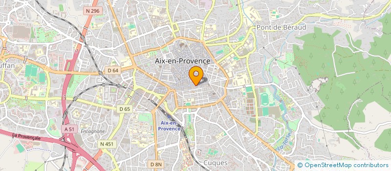 localisation de l'entreprise VDDA à AIX-EN-PROVENCE