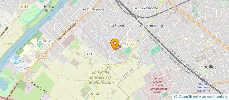 localisation de l'entreprise VDEAI à SARTROUVILLE