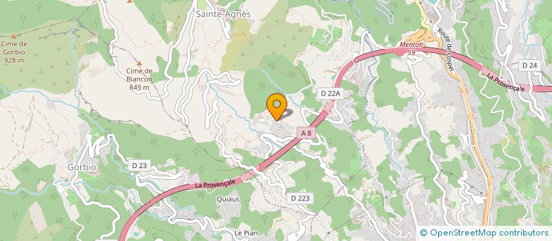 localisation de l'entreprise VDECOM  SAINTE-AGNES