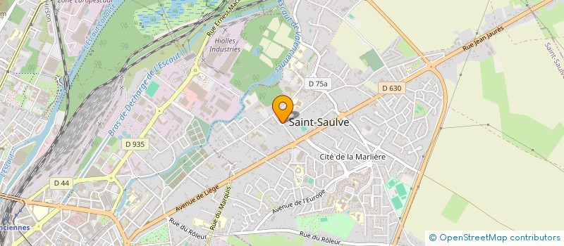 localisation de l'entreprise VDF  SAINT-SAULVE