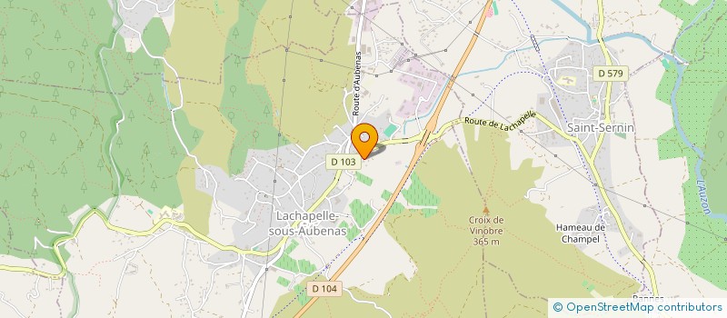 localisation de l'entreprise VDF  SAINT-ETIENNE-DE-BOULOGNE