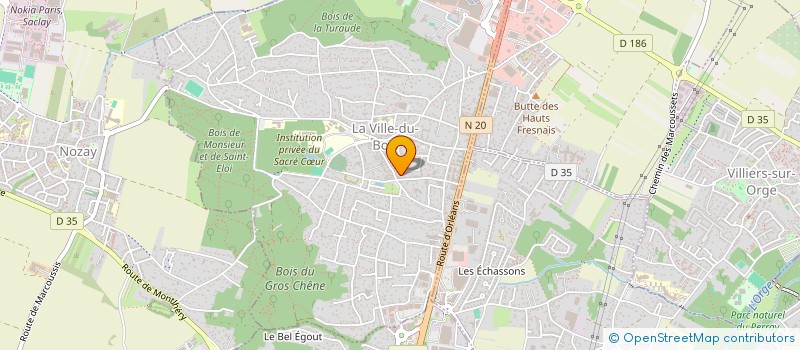 localisation de l'entreprise VDG PLOMBERIE à LA VILLE-DU-BOIS