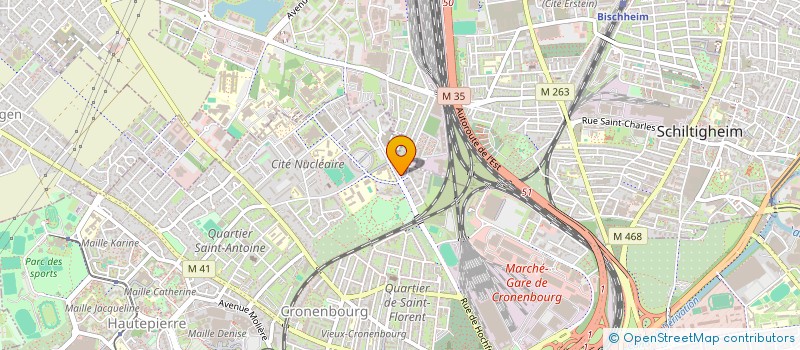 localisation de l'entreprise VDG TELEDIAG MN à STRASBOURG