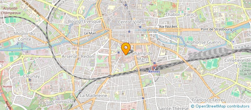 localisation de l'entreprise VDH AVOCAT  RENNES