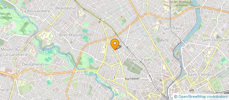 localisation de l'entreprise VDI à NANTES