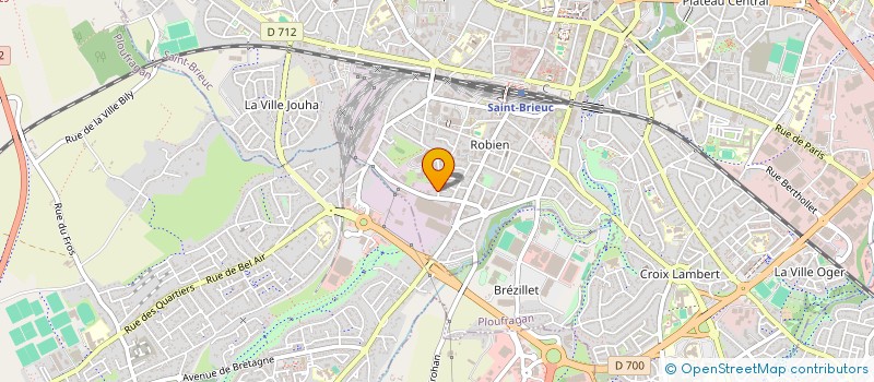 localisation de l'entreprise VDI à SAINT-BRIEUC