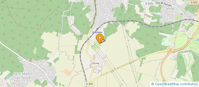 localisation de l'entreprise VDI  VIARMES