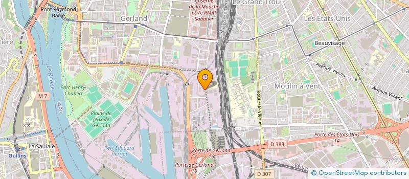 localisation de l'entreprise VDI GARIBALDI  LYON