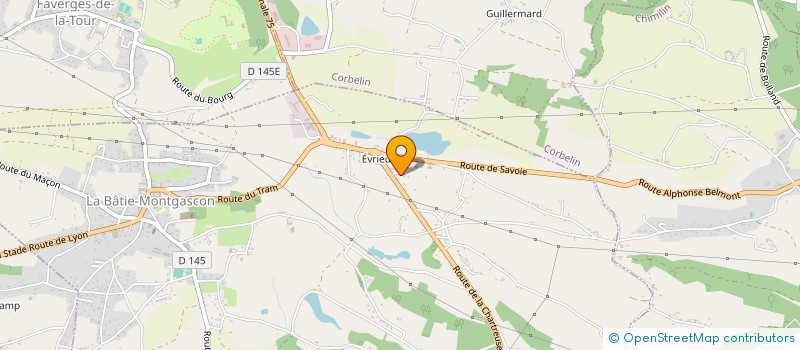 localisation de l'entreprise VDIET  LA BATIE-MONTGASCON