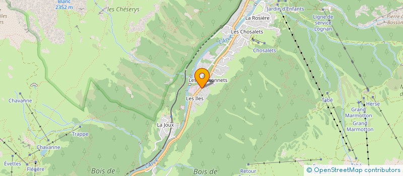 localisation de l'entreprise VDKS  CHAMONIX-MONT-BLANC