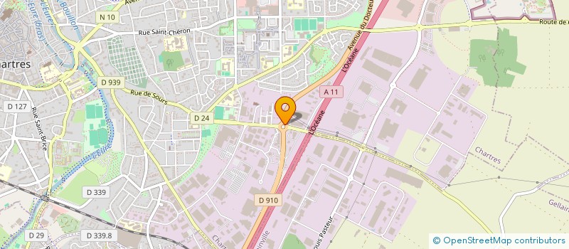 localisation de l'entreprise VDL CONSEIL CHARTRES à CHARTRES