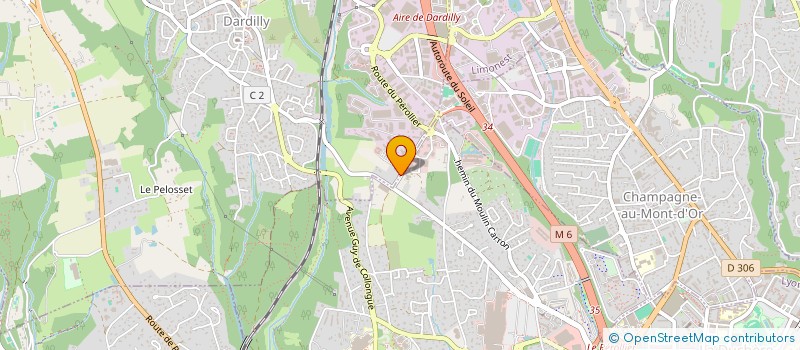 localisation de l'entreprise VDL IMMO  DARDILLY