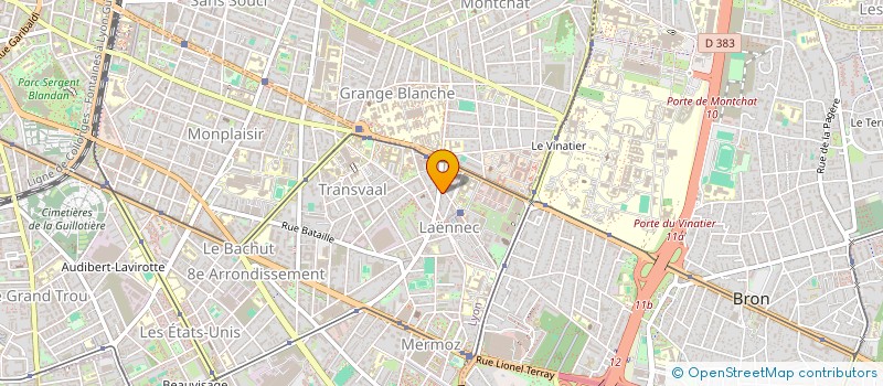 localisation de l'entreprise VDLAC  LYON