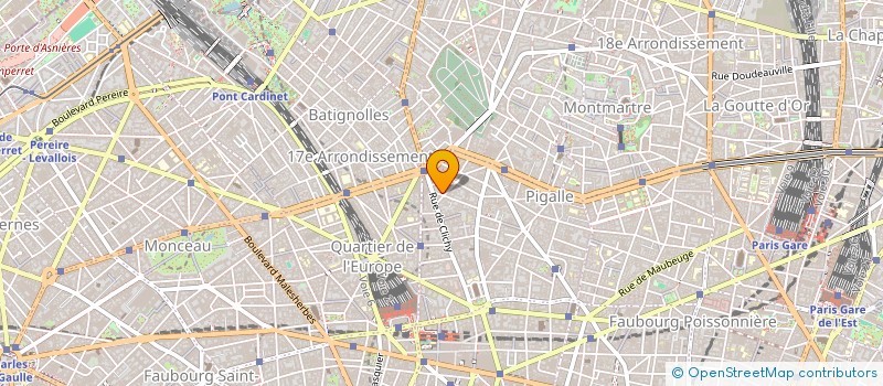 localisation de l'entreprise VDLB  PARIS