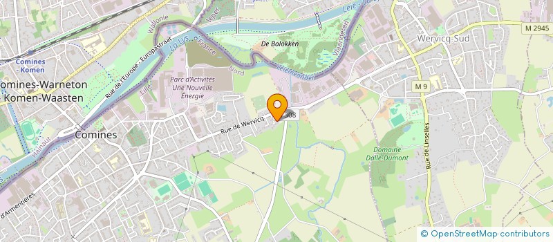 localisation de l'entreprise VDLN HOME  COMINES